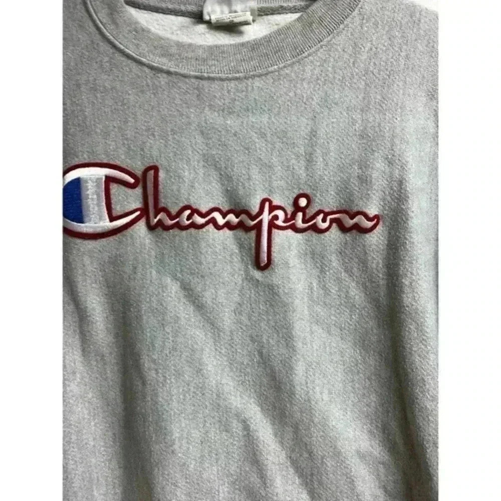Champion Reverse Weave Embroidered Script Sweatsh… - image 2
